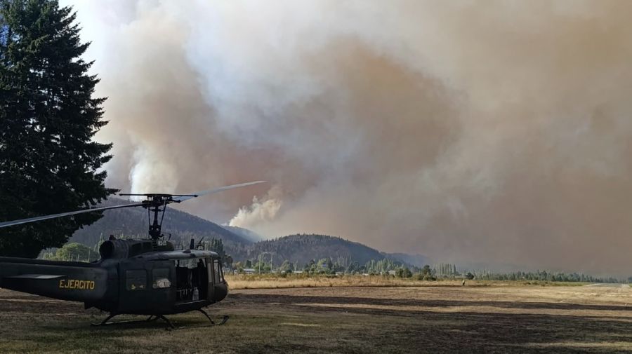 Incendios en la Patagonia