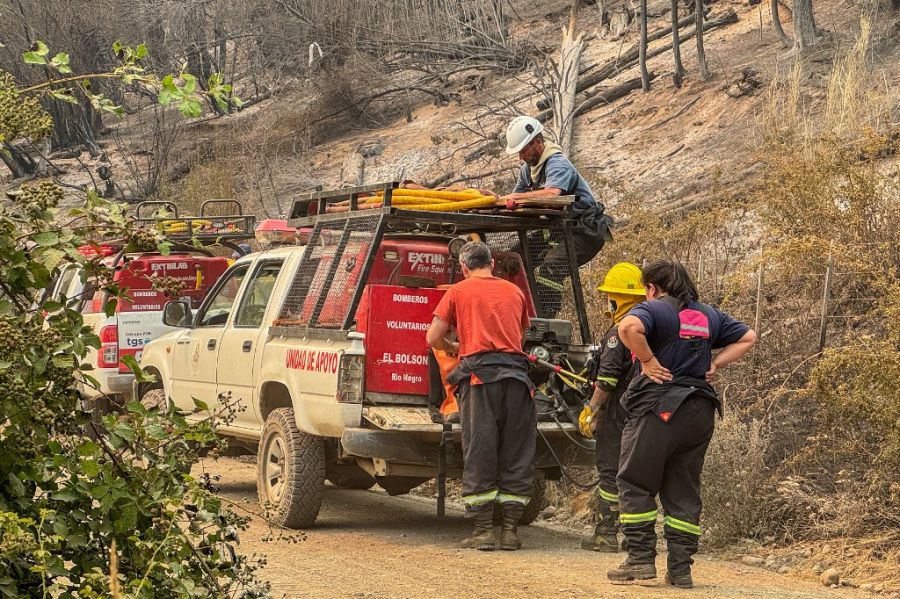 Incendios en la Patagonia