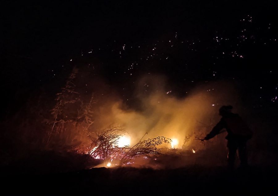 Incendios en la Patagonia