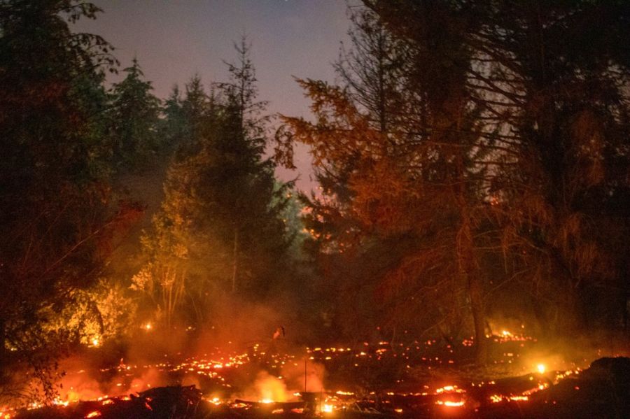 Incendios en la Patagonia