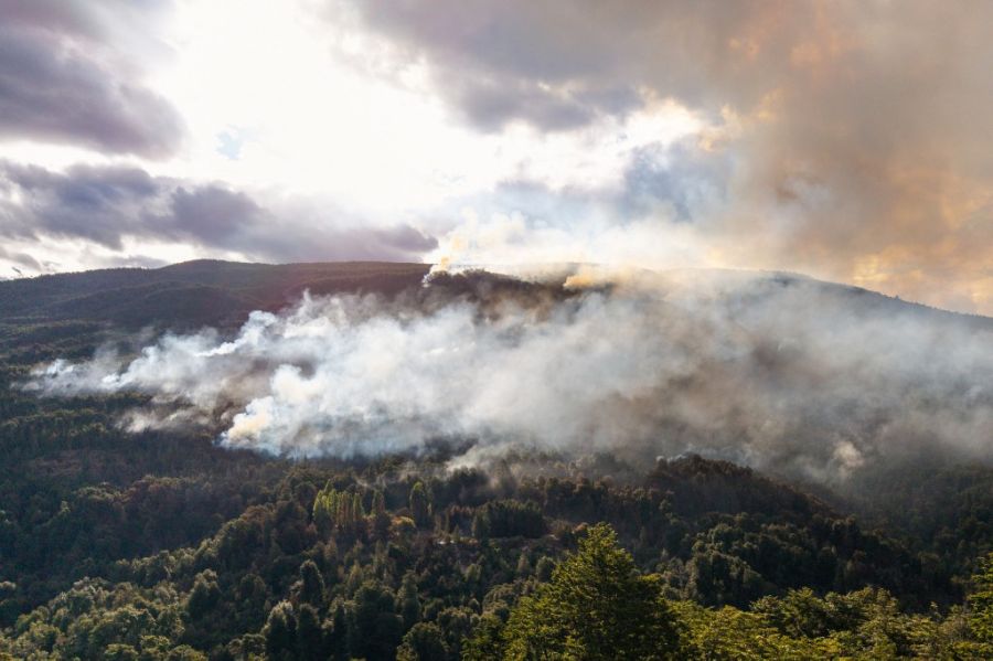 Incendios en la Patagonia