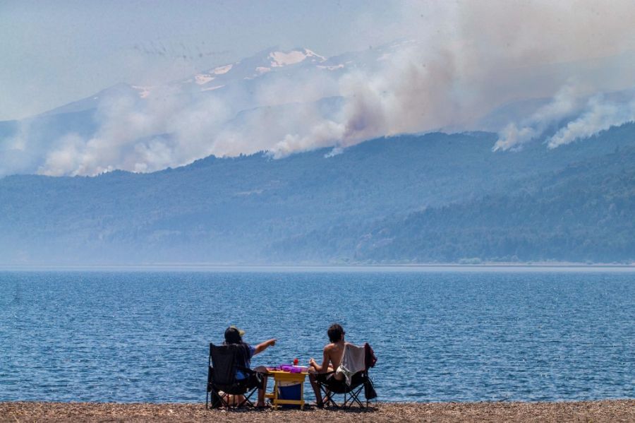 Incendios en la Patagonia