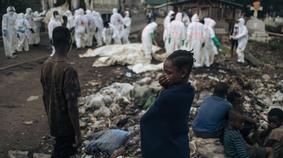 Prisión de mujeres en el Congo