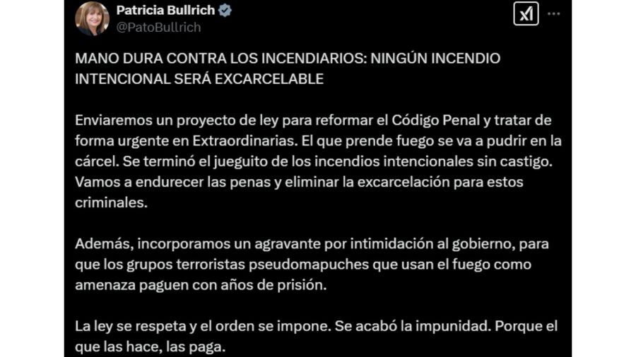 Conflicto con comunidades por incendios en el Sur 20250211