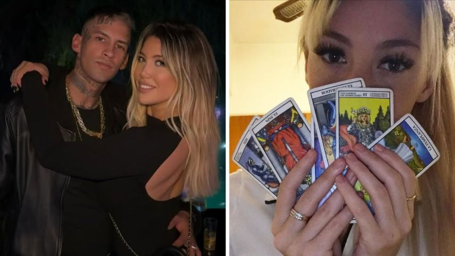 El futuro de Wanda Nara y L-Gante según el tarot