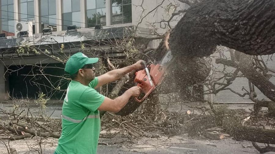 Temporal en Buenos Aires