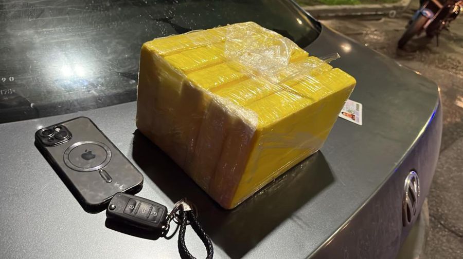 Intensa persecución en Palermo y Belgrano: viajaba con 5 kilos de cocaína