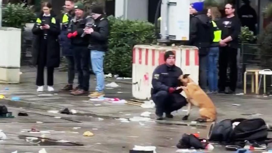 Alemania atropelló a más de 20 personas en una protesta