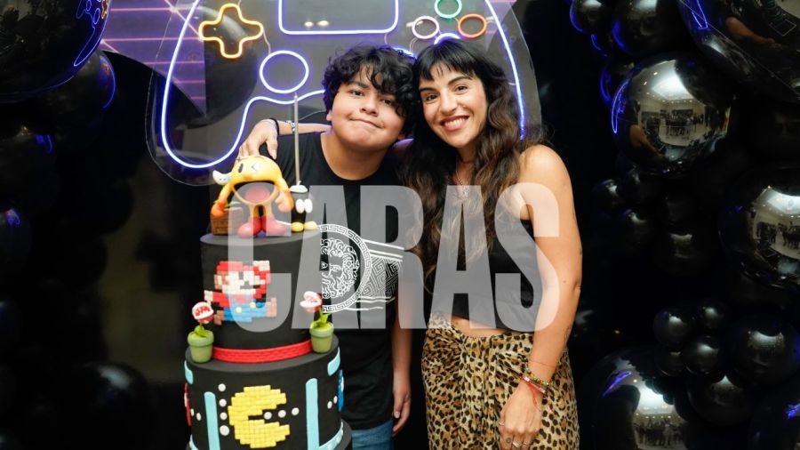 Dieguito Fernando Maradona y Gianinna Maradona / PH: @maluniglia