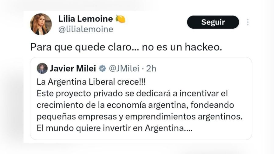 Tweet Lilia LIBRA