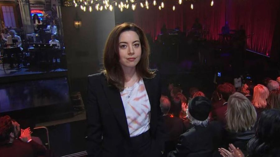 Aubrey Plaza en SNL50