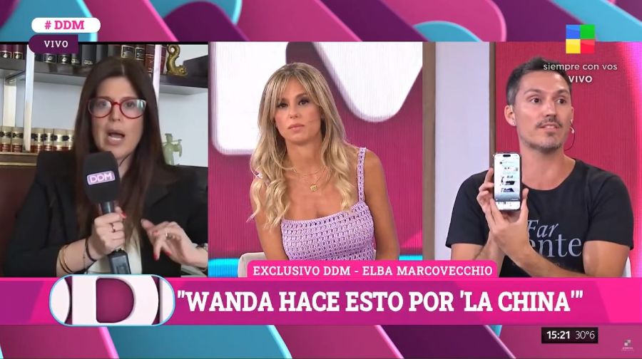 Elba Marcovecchio contra Wanda Nara