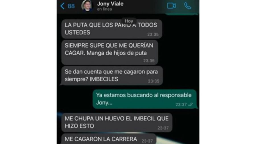 La reacción de Jonatan Viale ante el escándalo 