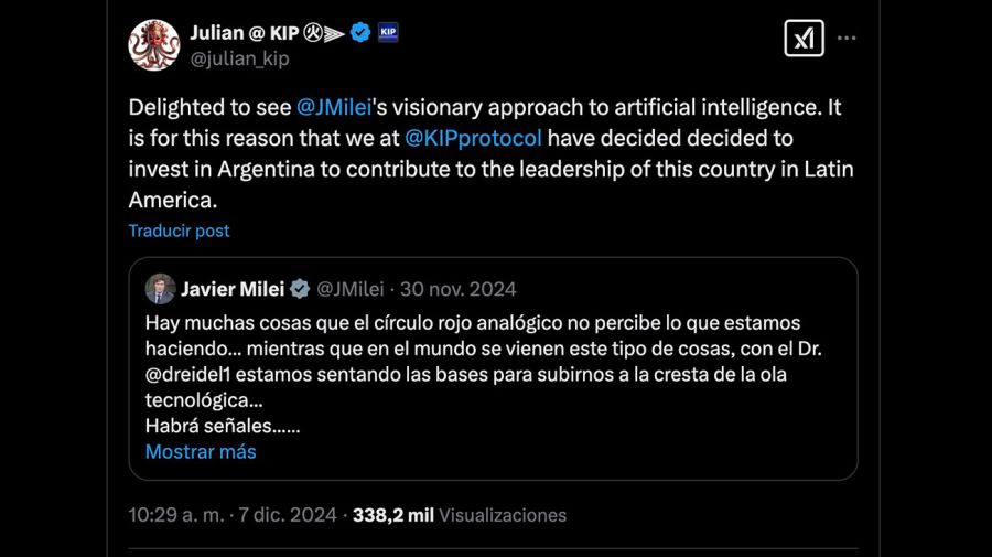 Mensajes de Julián Peh y Kip Protocol