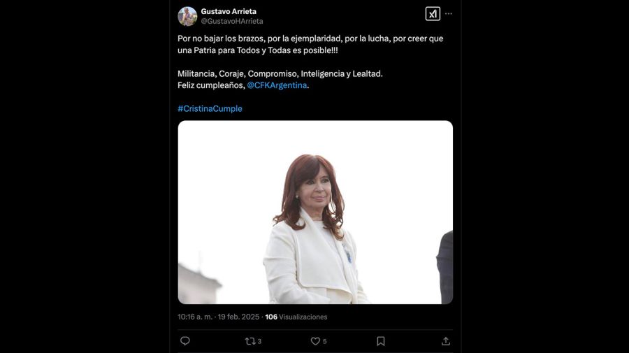 Cumpleaños de Cristina Fernández de Kirchner