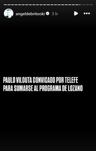 Paulo Vilouta fue convocado a Telefe para sumarse a Cortá Por Lozano