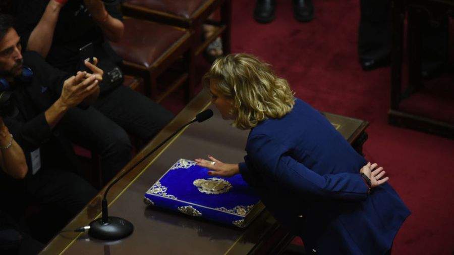 Sesión de hoy en el Recinto del Senado nacional