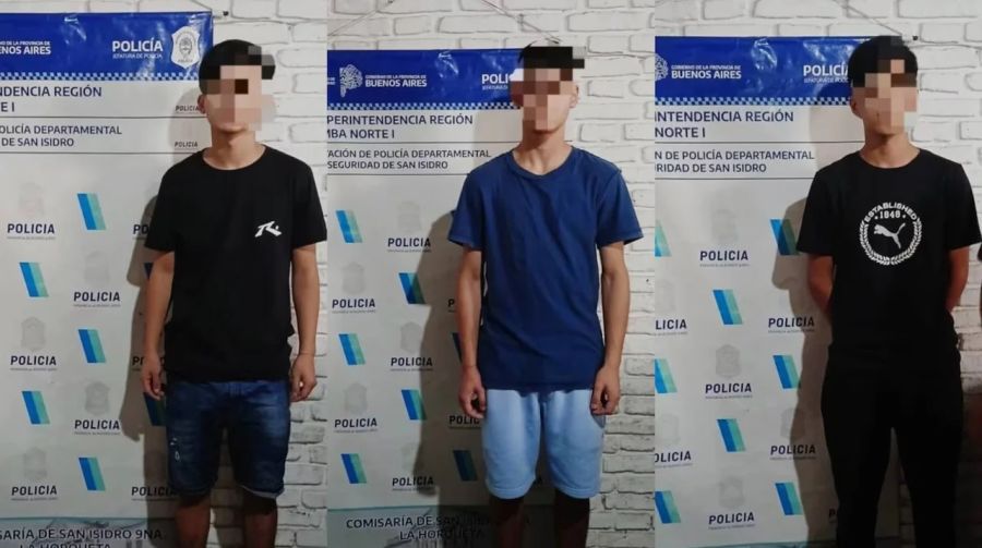 Detuvieron a la banda de delincuentes que se sacó una foto con una jubilada durante un robo