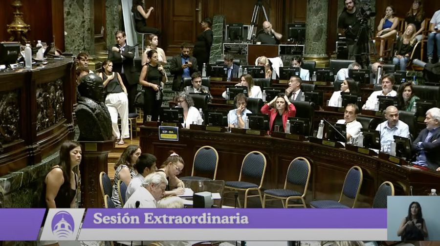 La legislatura de caba voto la suspension de las PASO