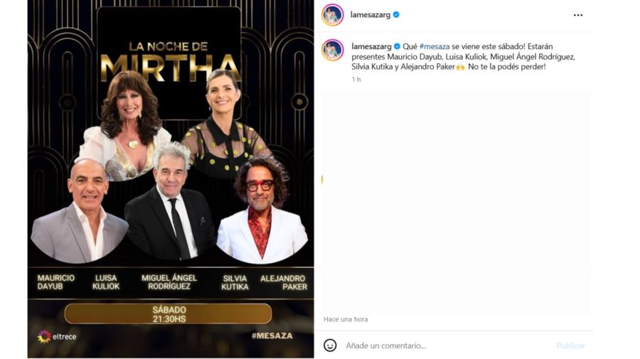 Los invitados de Mirtha Legrand para el sábado 22 de febrero