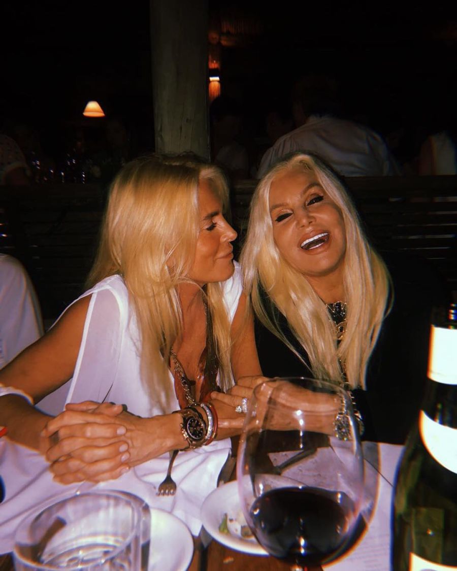 Mercedes Sarrabayrouse y Susana Giménez