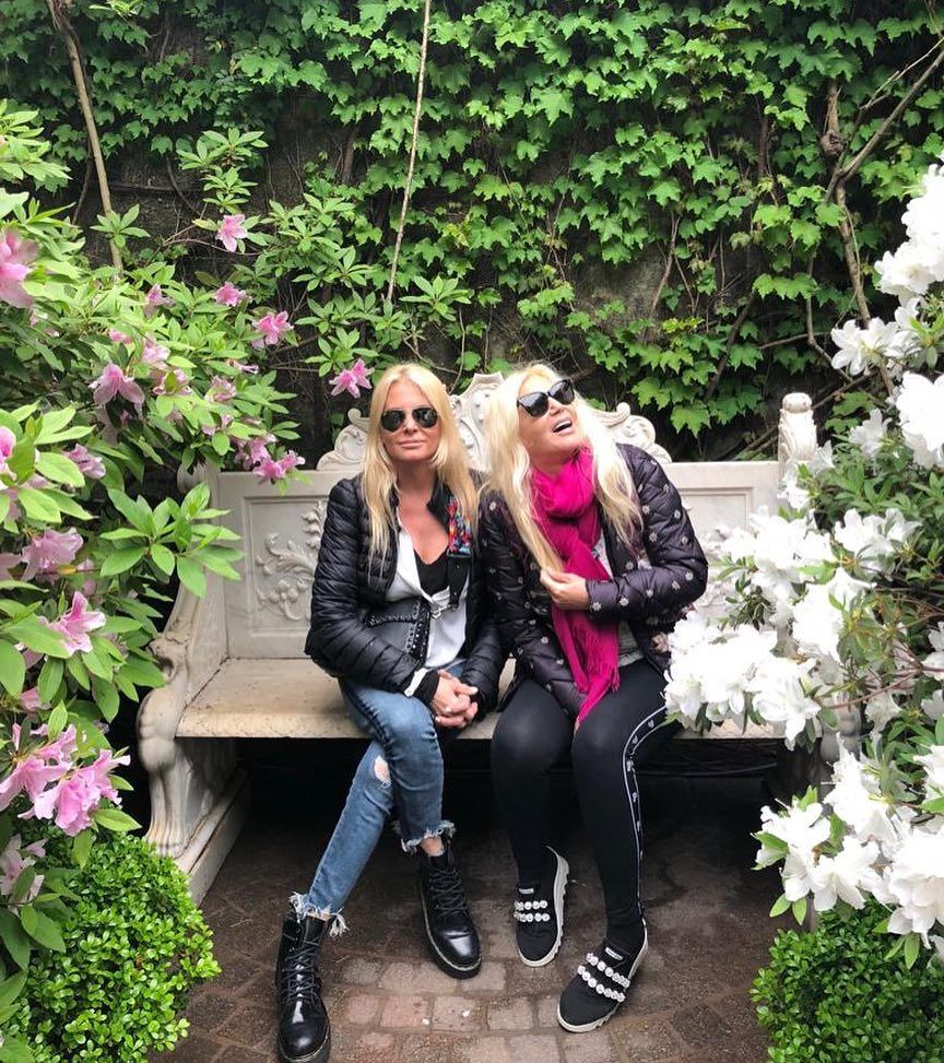 Mercedes Sarrabayrouse y Susana Giménez