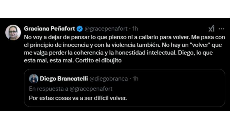 Cruce entre Brancatelli y Peñafort