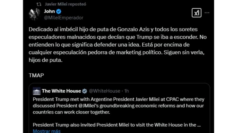 Encuentro Milei-Trump