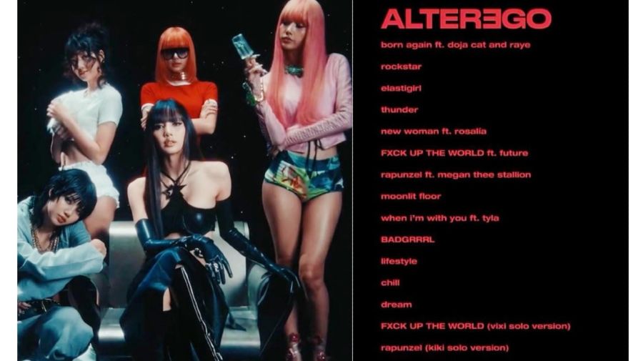 Tracklist ALTER EGO