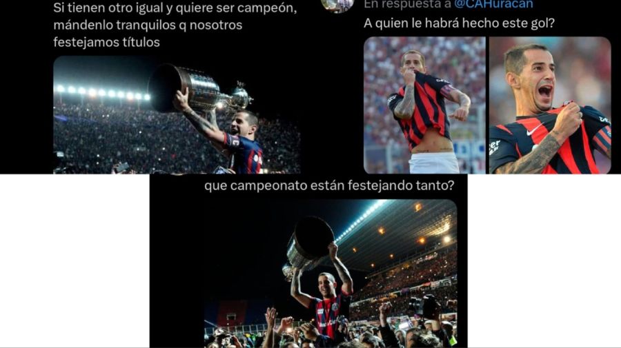 Enojo hinchas San Lorenzo