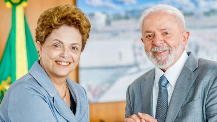 Dilma Rousseff y Lula Da Silva