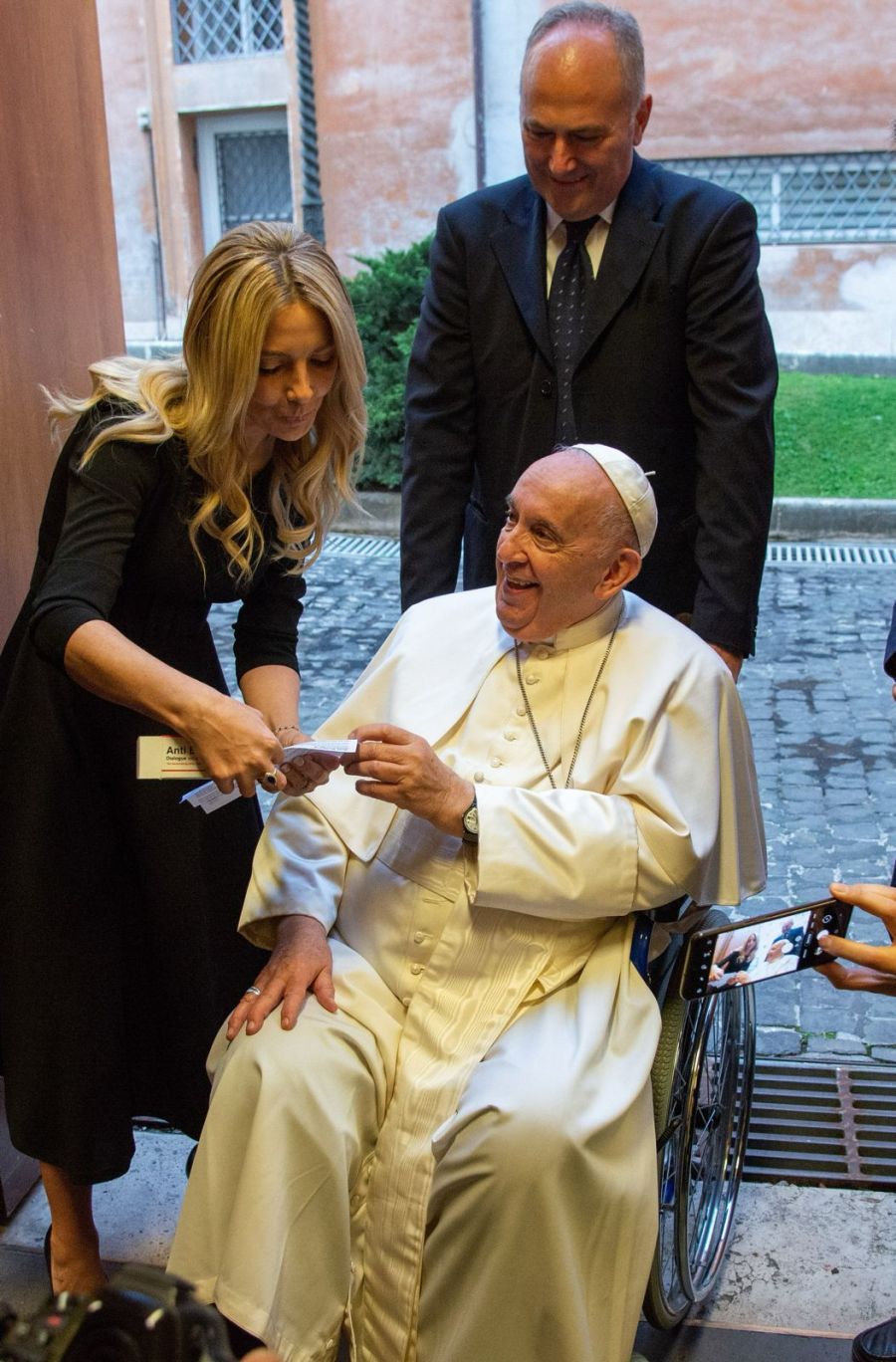 Juliana Awada, Fabiola Yañez, Papa Francisco