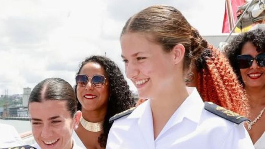 La princesa Leonor en Brasil 