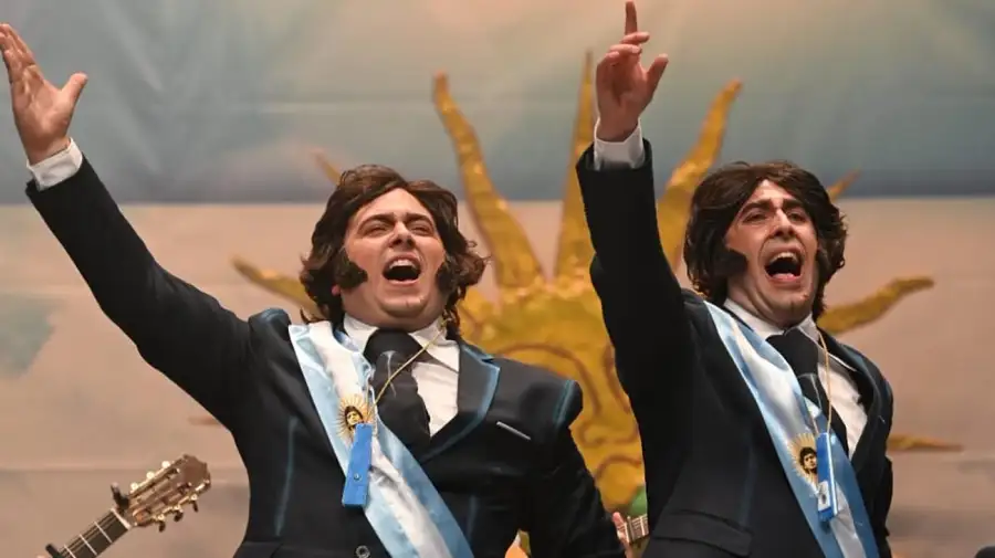 Carnaval de Badajoz burla a Milei
