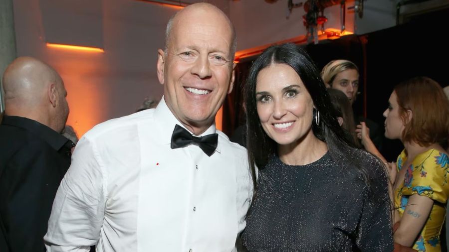 Demi Moore y Bruce Willis 