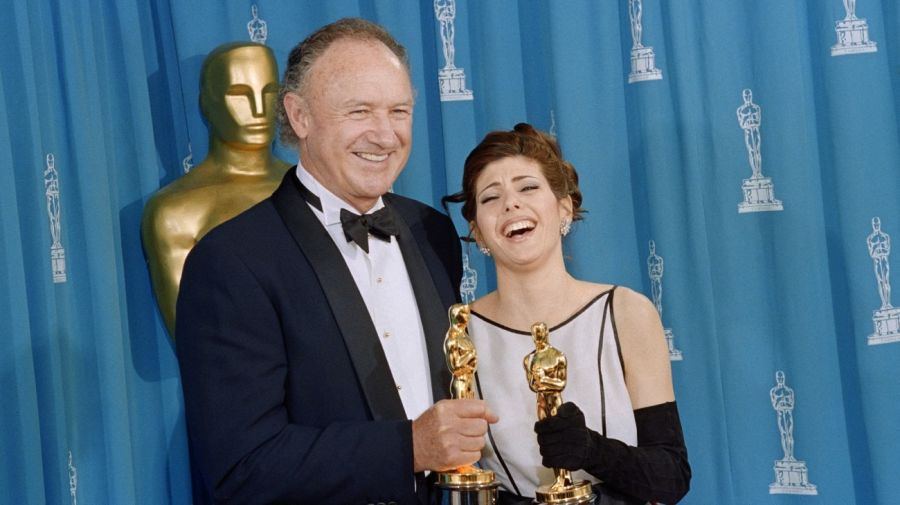 Gene Hackman y Marisa Tomei