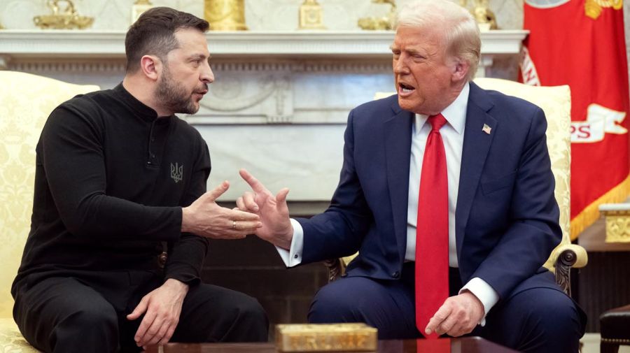 Donald Trump y Volodymyr Zelensky