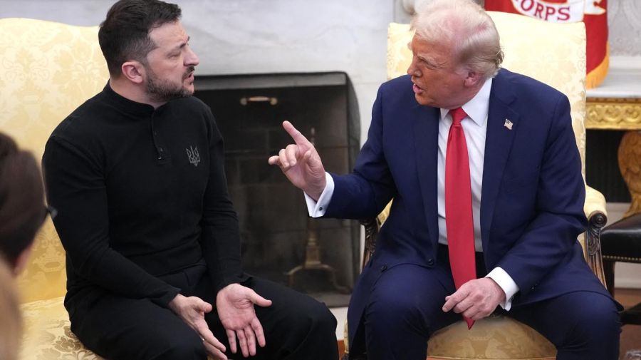 Donald Trump y Volodymyr Zelensky