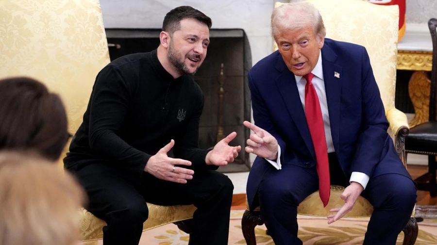 Donald Trump y Volodymyr Zelensky