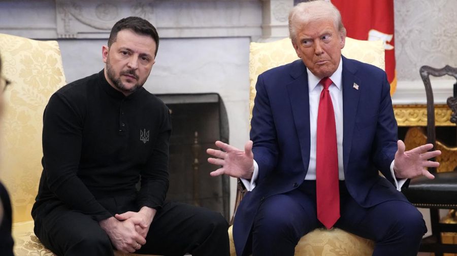 Donald Trump y Volodymyr Zelensky