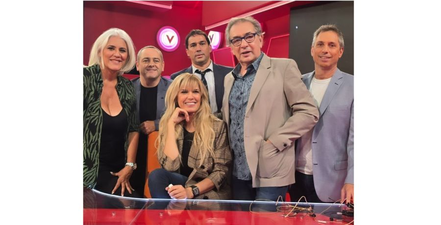 El equipo completo de Viviana Canosa