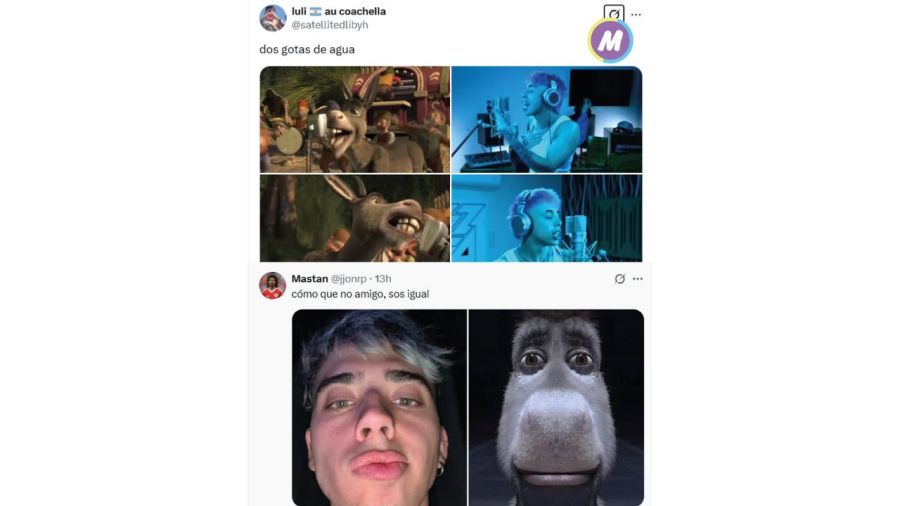 Los memes que comparan a Luck Ra con el burro de Shrek 