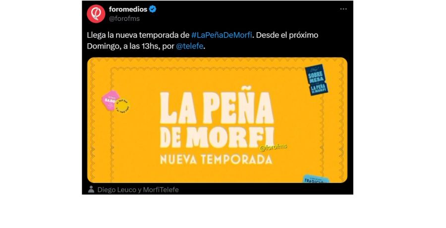 Regresa La Peña de Morfi