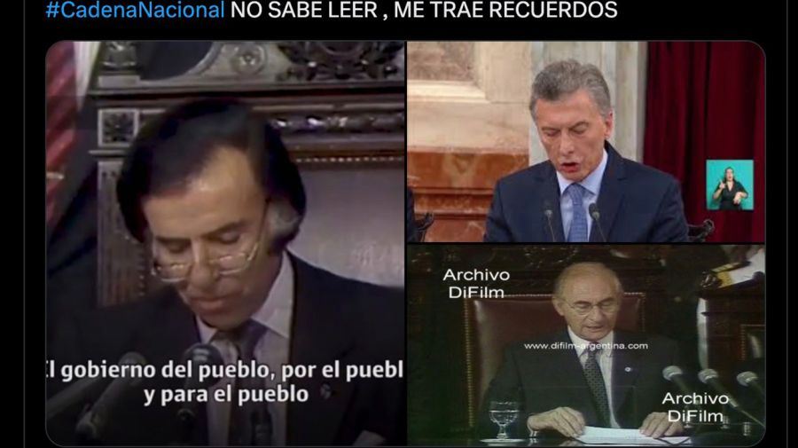 Memes por el discurso de Javier Milei en la Asamblea Legislativa