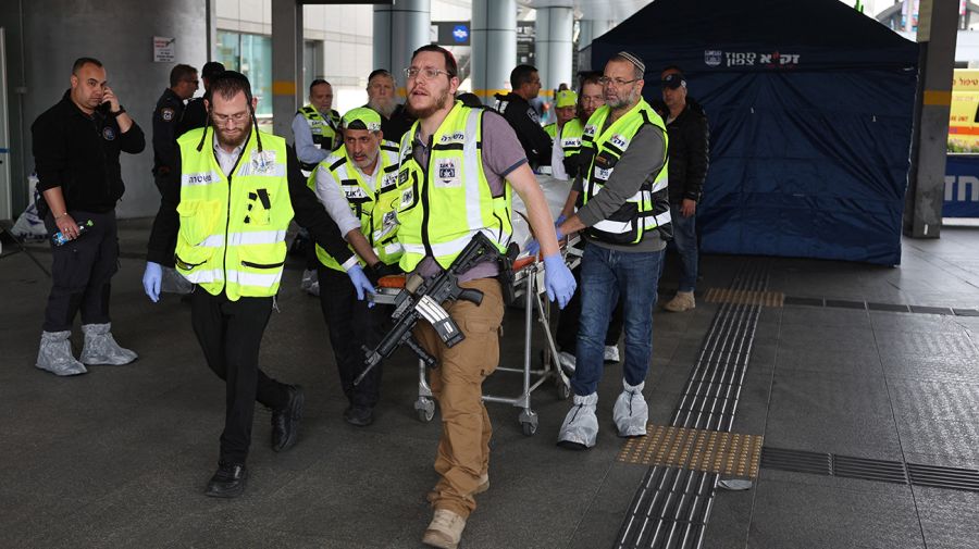Ataque en una estación de autobuses y trenes en Haifa Israel