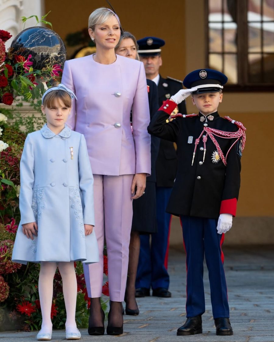 La familia real de Mónaco