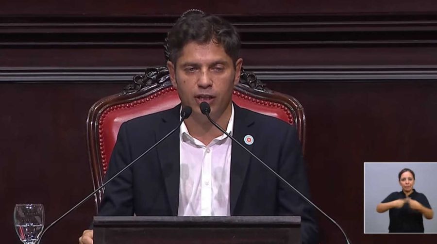 Axel Kicillof, Apertura de sesiones 153° Asamblea Legislativa 20250305