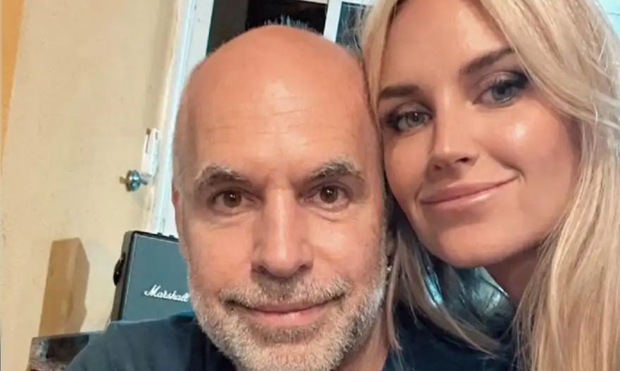 Horacio Rodriguez Larreta y Milagros Maylin