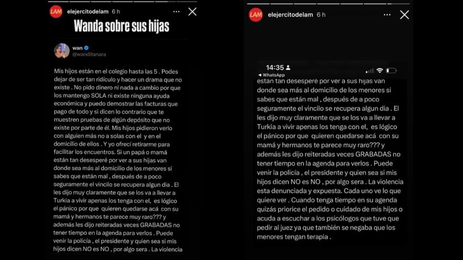 Wanda Nara le respondió a Elba Marcovecchio: qué dijo