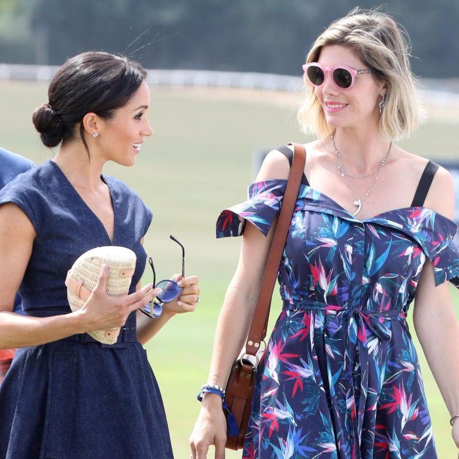 Delfina Blaquier junto a Meghan Markle